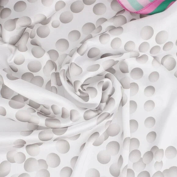 Aka Sorority Pearl Print Square Scarf For Women - Picture 4 of 4